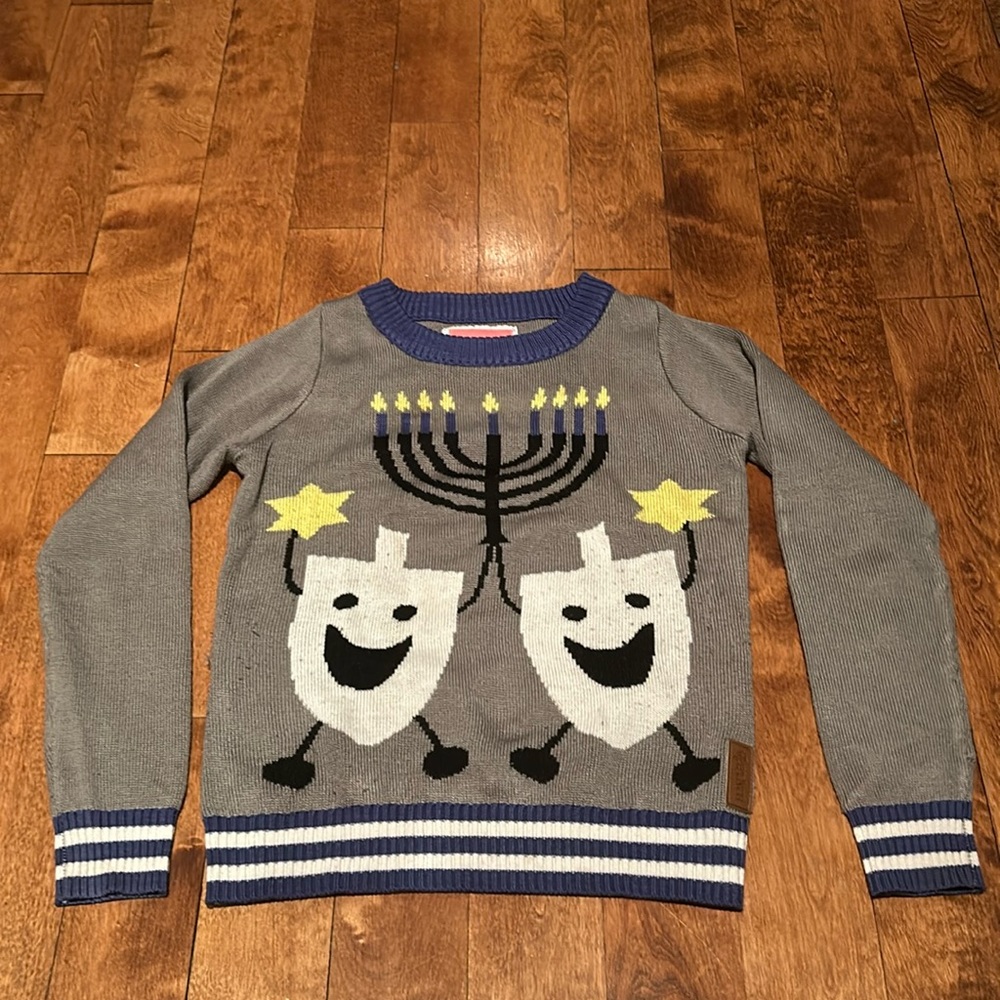 Tipsy elves Chanukah sweater size XS.
